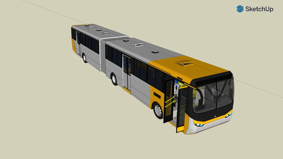 onibus articulado zona leste porta aberta