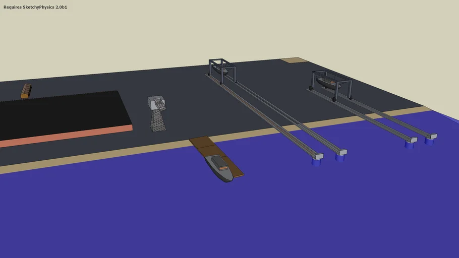 sketchy physics boat yard