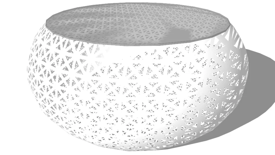 TABLE BASSE DURBAN BLANC, Maisons du monde. Réf: 139521 Prix: