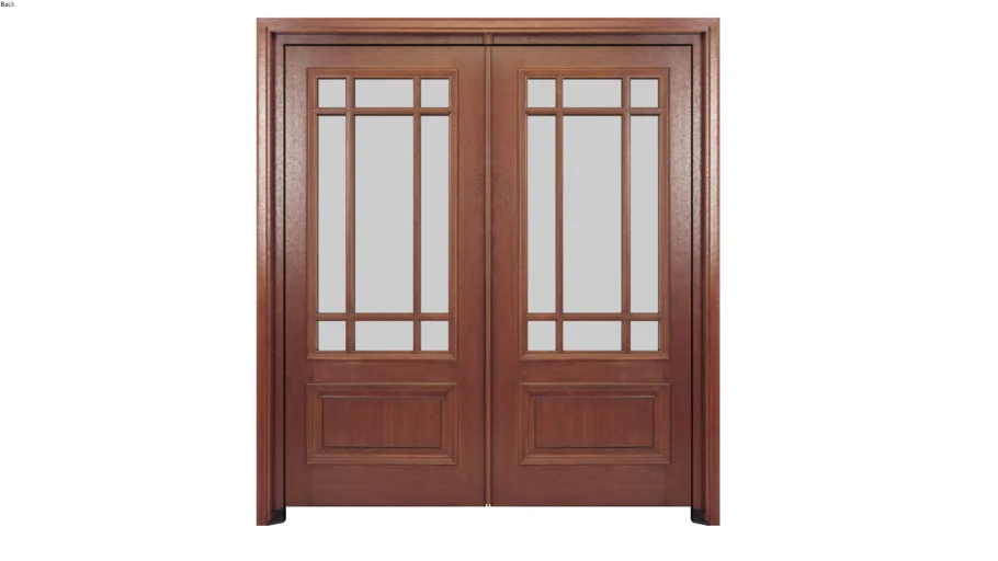 Double Door - Closed