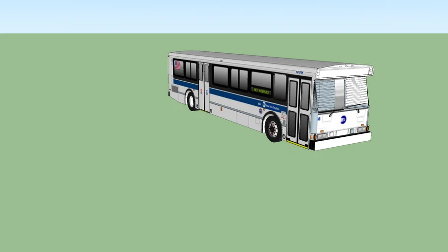 Orion V MTA bus | 3D Warehouse