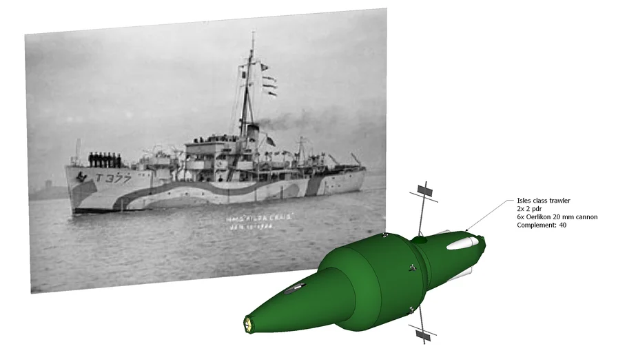 Isles class naval trawler