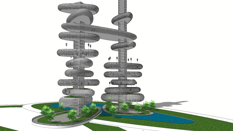 High Rise - Futuristic Tower
