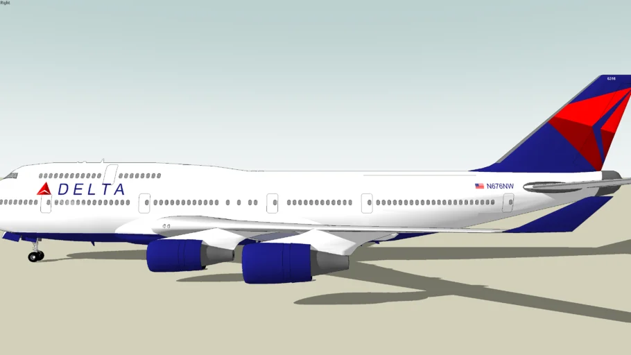 Delta Air Lines Boeing 747-400