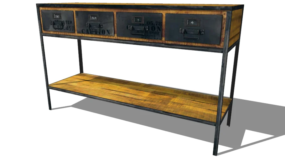 Console Manufacture, Maisons du monde. Ref: 116.062 Prix: 369 €