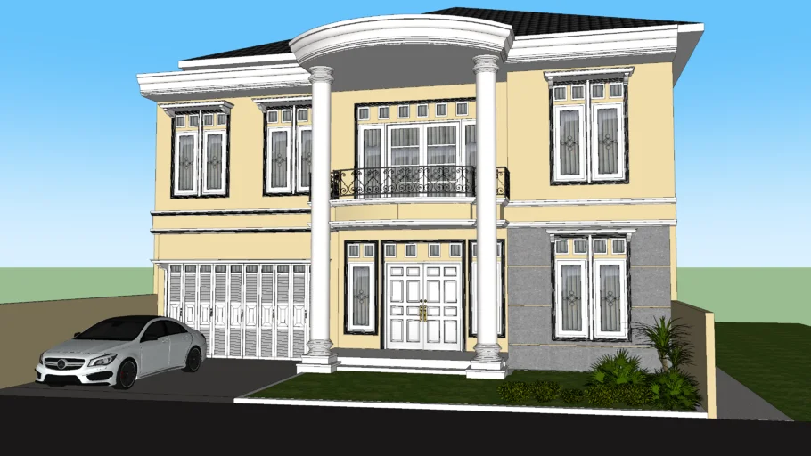 house clasic modern home rumah mewah
