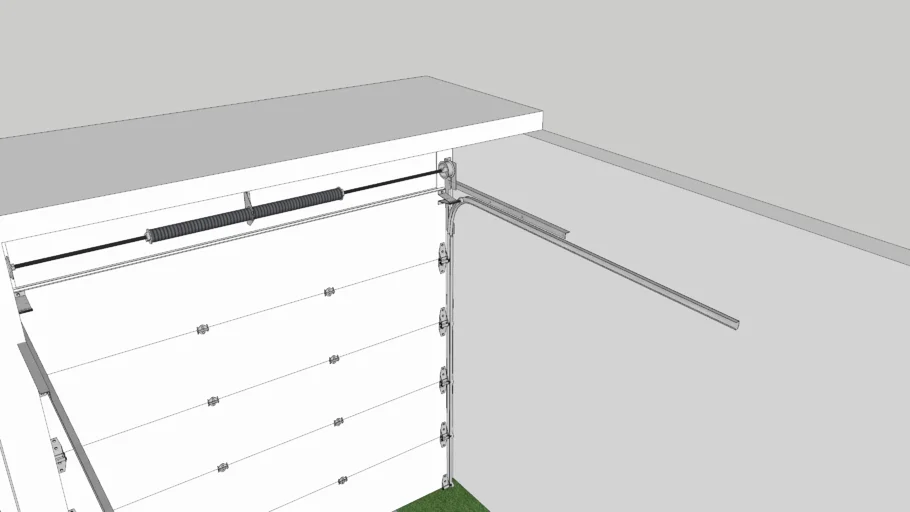 Puerta de Garage Ascendente Seccional - Merik by Clopay RAYAS - FRANJAS