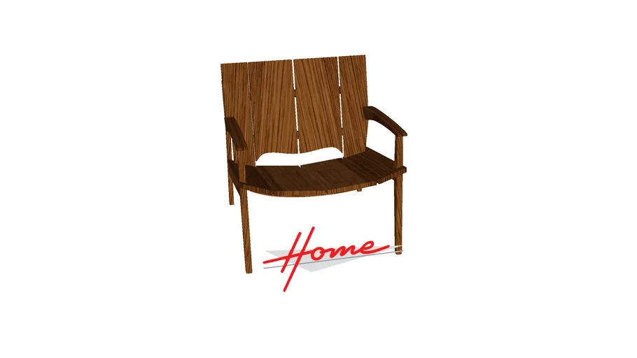 CADEIRA HOME MOVEIS MADEIRA NÁUTICA ÁREA EXTERNA
