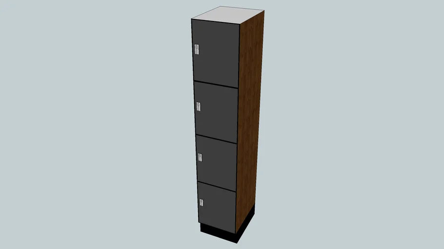 4 Tier Lockers