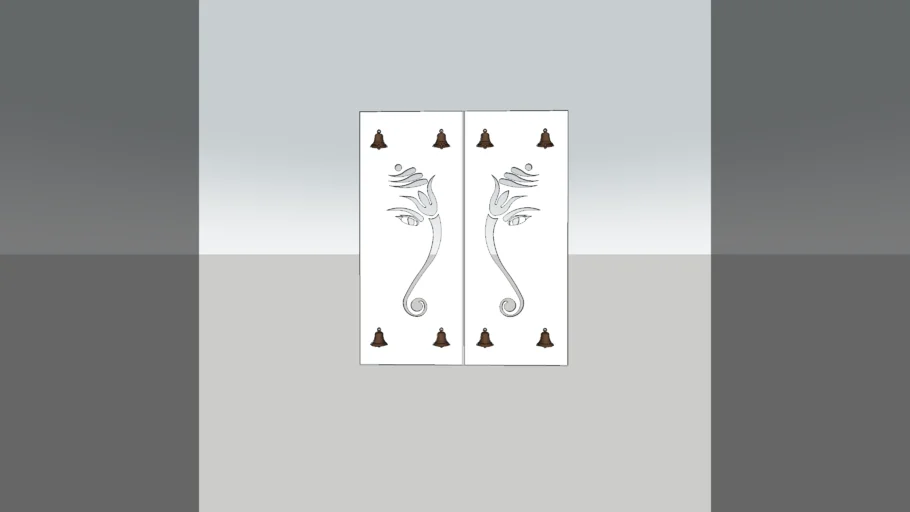 pooja door design