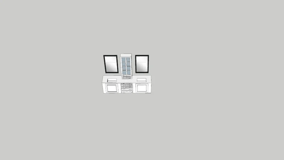 Double Vanity 9 Foot