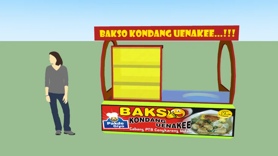 Gerobak Bakso "Meat Ball Booth"
