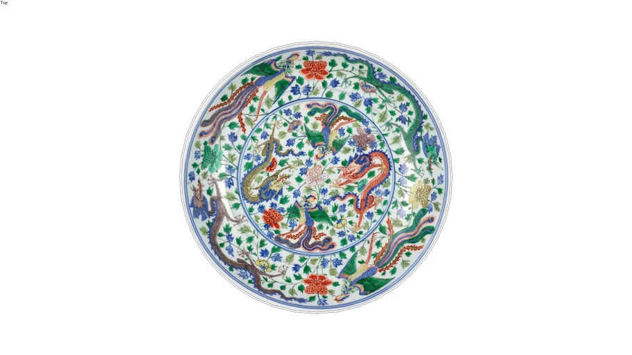 Coleção de Pratos Chineses 3