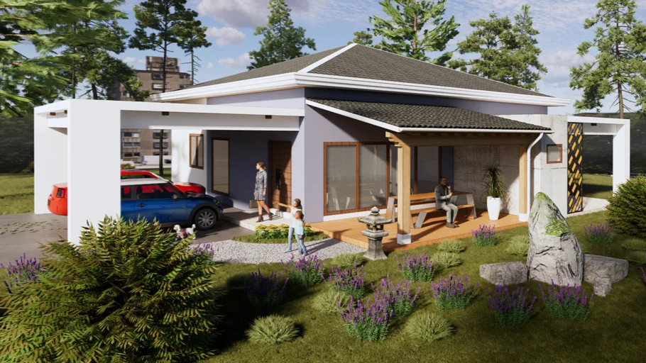 Modern Single Storey House