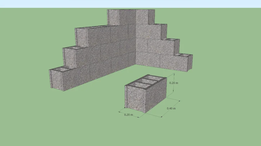 Cement block | 3D Warehouse