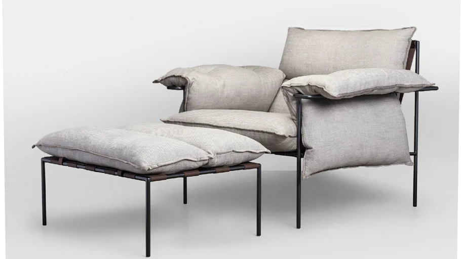 Poltrona e puff Soft - Neobox