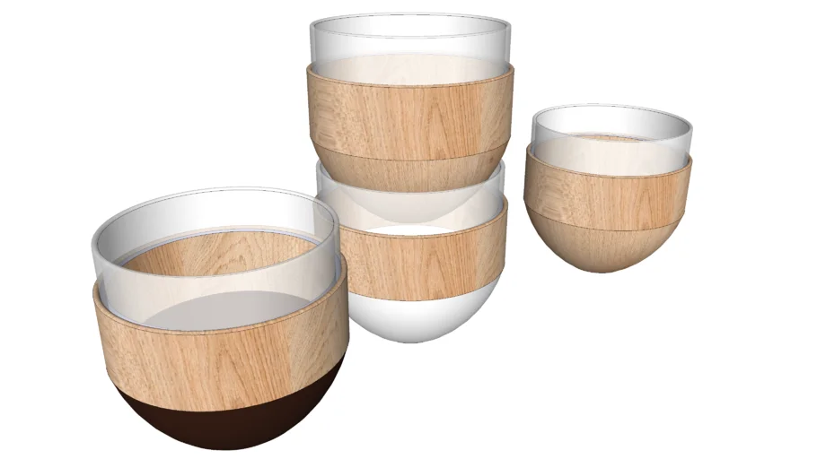 TAZAS BAMBÚ
