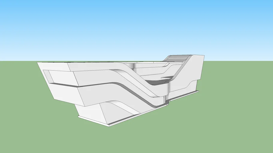 Organic building | 3D Warehouse