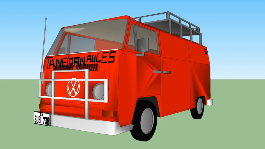 1970 Volkswagen Kombi Panel Van (AKA Fried-out Kombi)