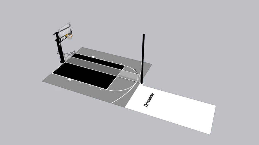 Basketball Court 25'x20'