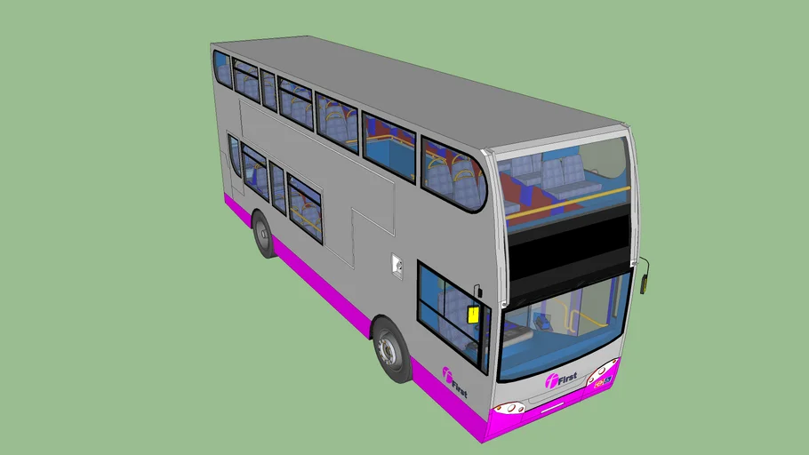 first bus Enviro 400 | 3D Warehouse