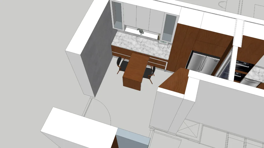 kitchen design | 3D Warehouse
