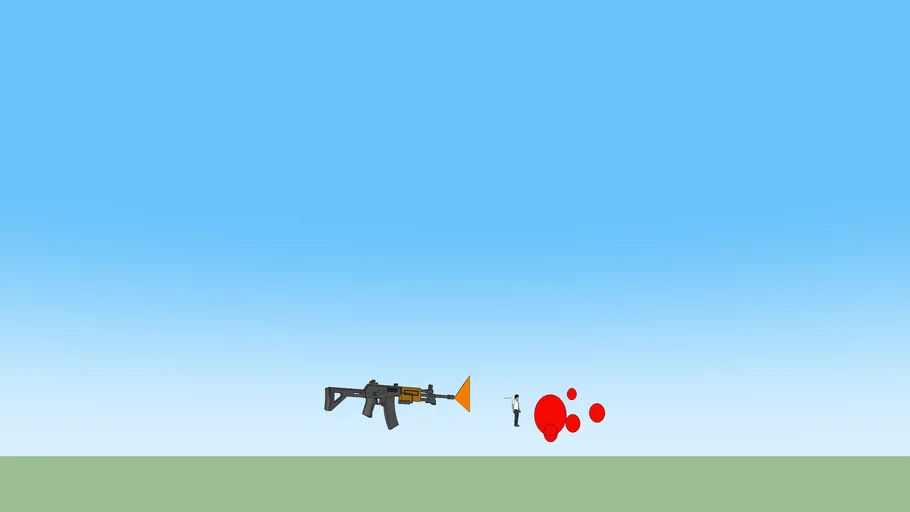 Guy getting shot | 3D Warehouse