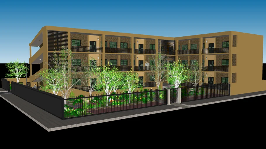 apartment complex 