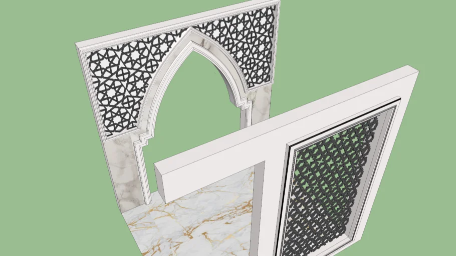 ORNAMEN MESJID , MOSQUE ORNAMEN