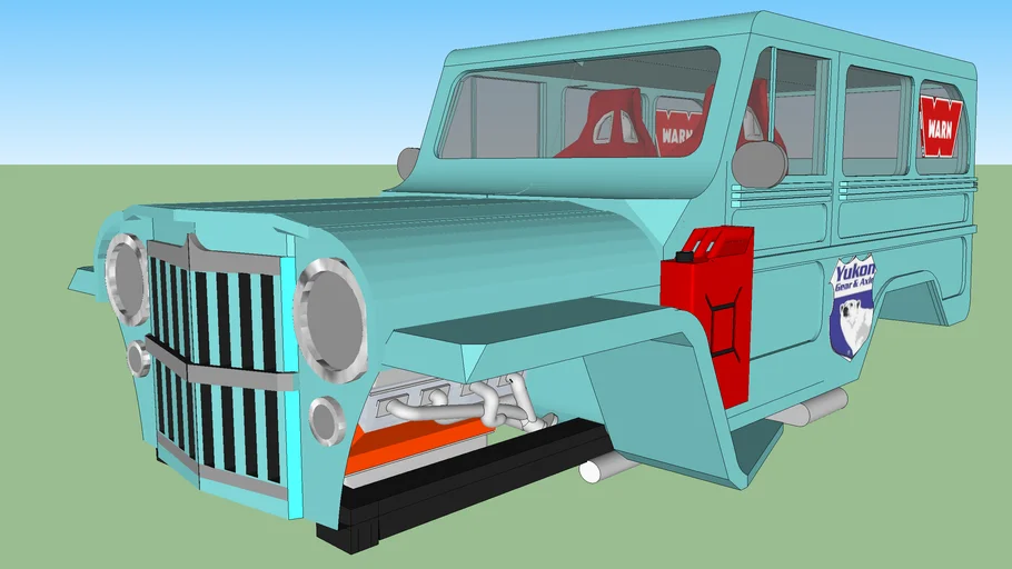 Top truck challenge Willys Wagon