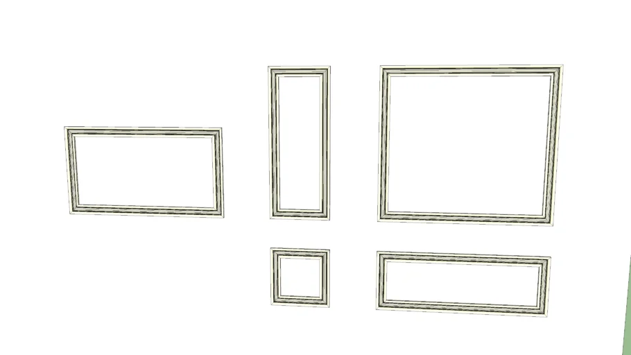 Gypsum cornice +decoration wall+ frame  wall
