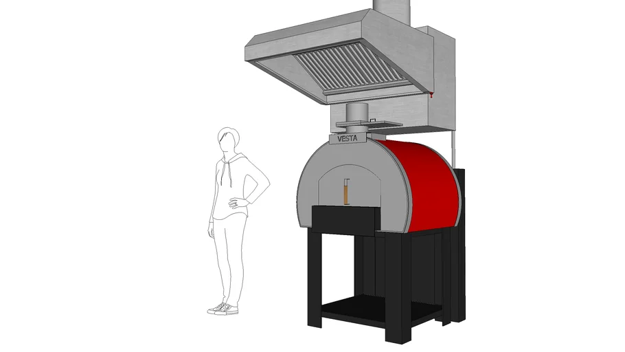 Pizza oven Пицца печь Vesta