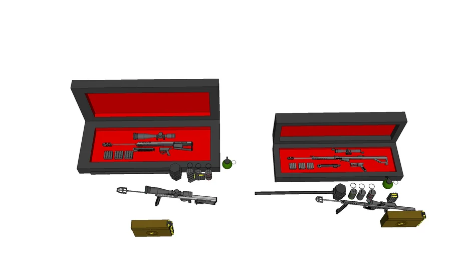 巴雷特M95 and 巴雷特M82A1