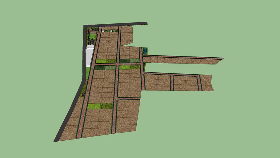 Natural theme landscape design