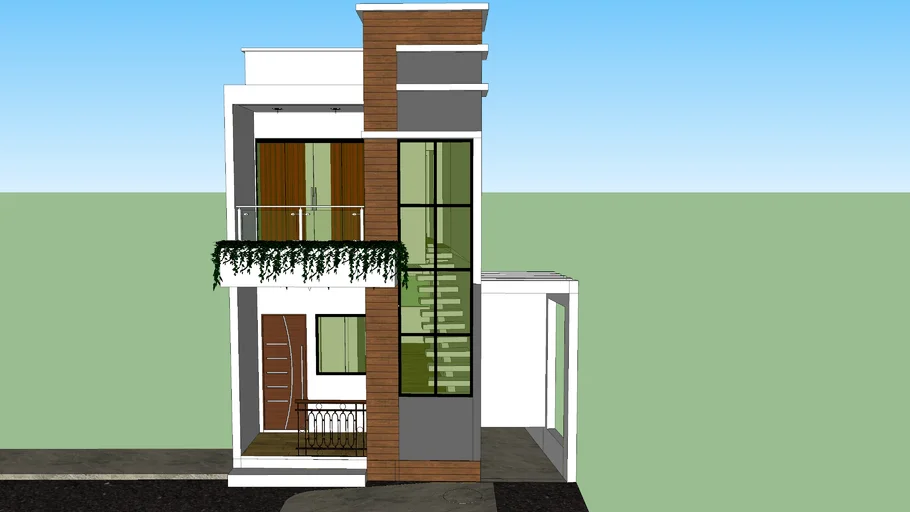 Sobrado terreno 10x6.6m
