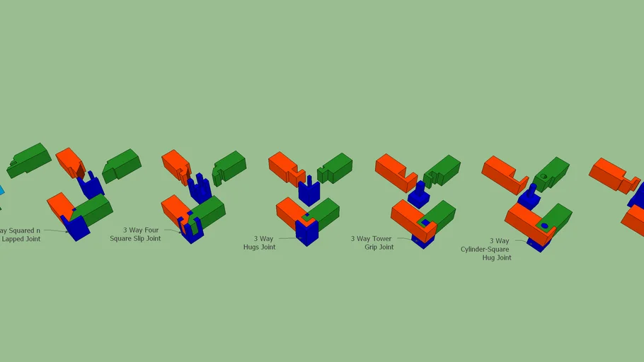 Wood Joints (Mostly Impossible to make)