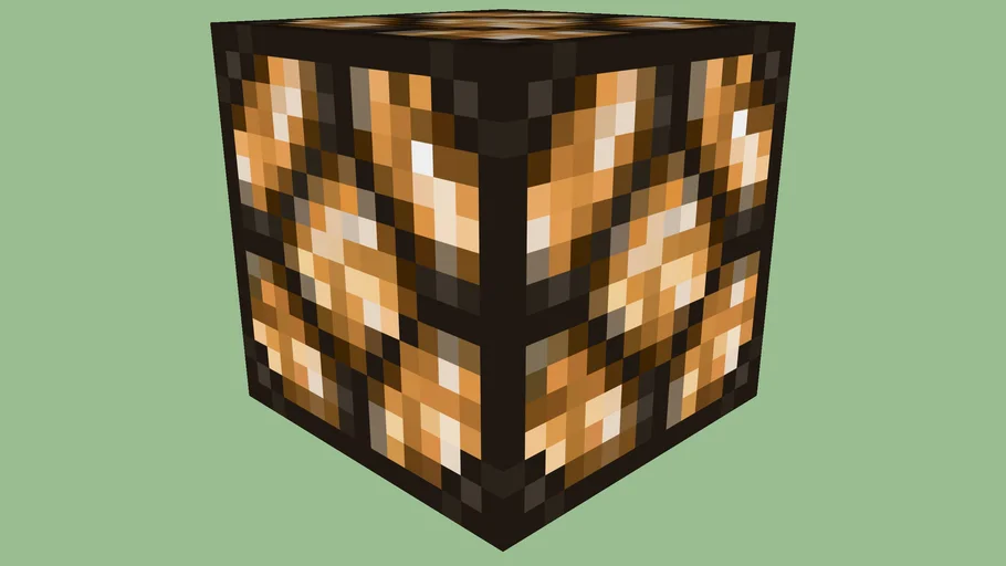 Minecraft Redstone Lamp (ON) by Zapperier