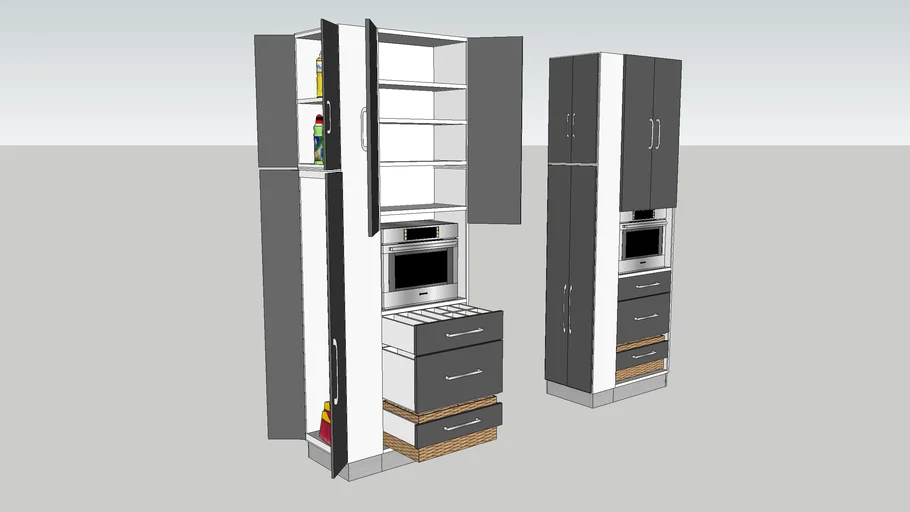 kitchen cabinet dynamic components