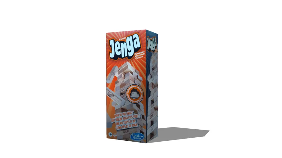 Jenga boardgame (closed box)