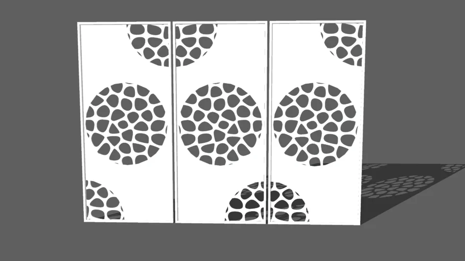 VORONOI CIRCLE 2 Room Divider