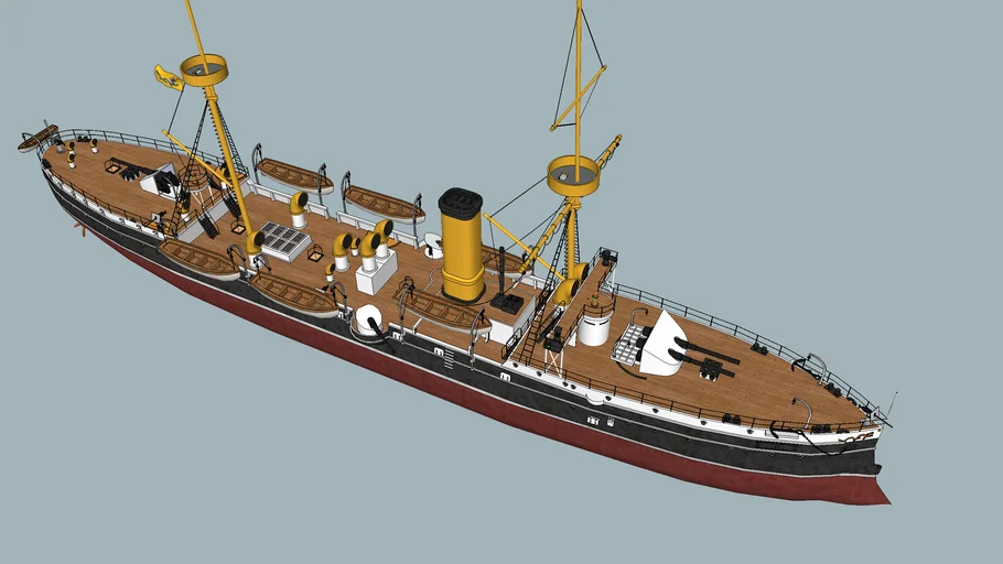 大清帝国水师 致远号 Qing imperial navy  zhiyuan