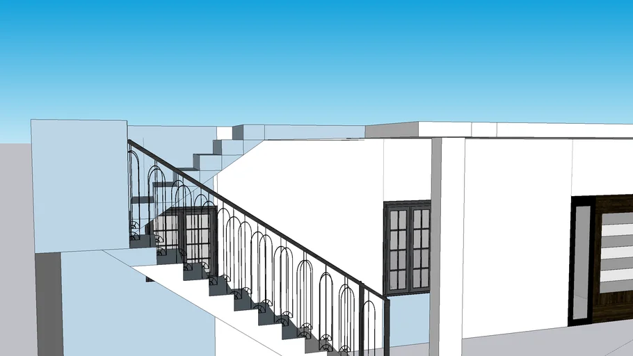 glass parapet railings