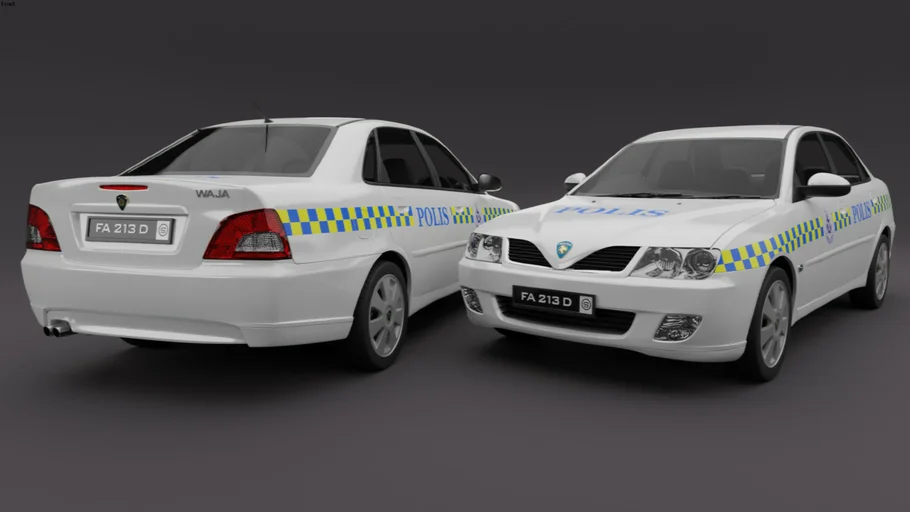 (PREVIEW MODEL) PROTON WAJA POLIS