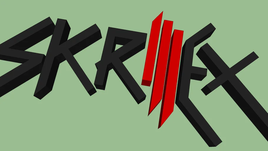 Skrillex 3D HD Logo
