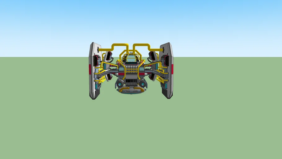 racer repulsor craft | 3D Warehouse