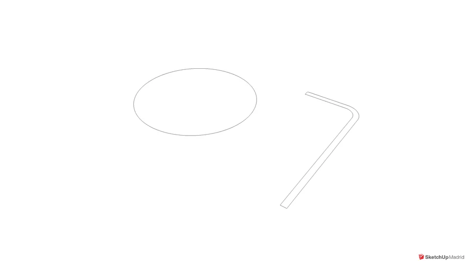 Ejercicio Mobiliario desde AutoCad (Taburete)