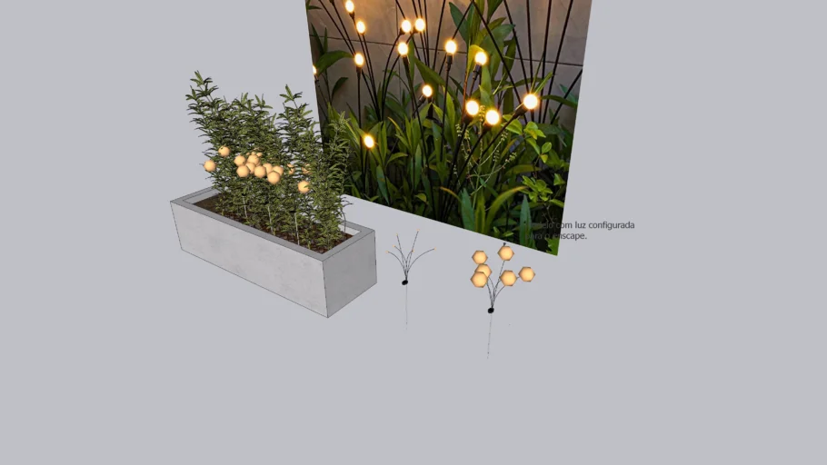 Luminária Vagalume de Jardim