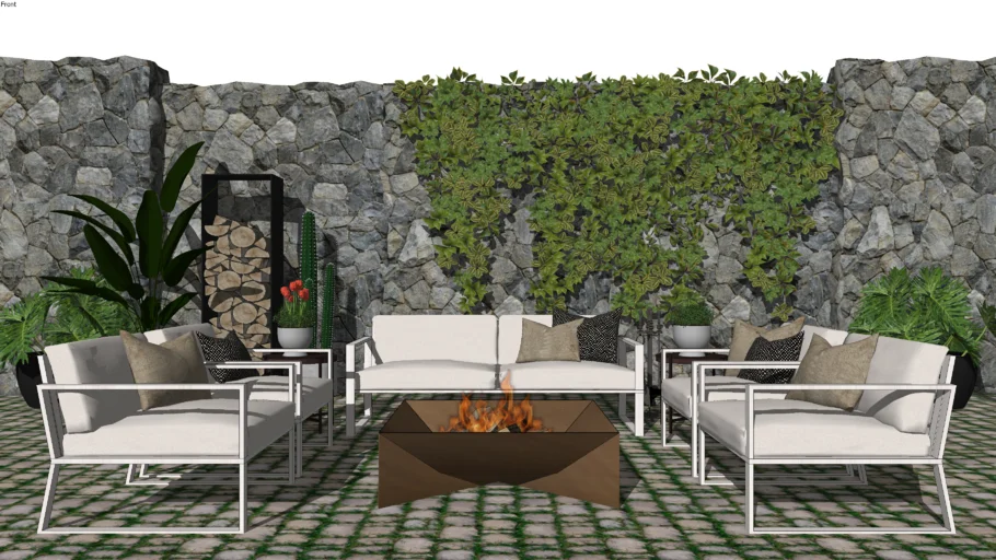 OUTDOOR FIREPLACE
