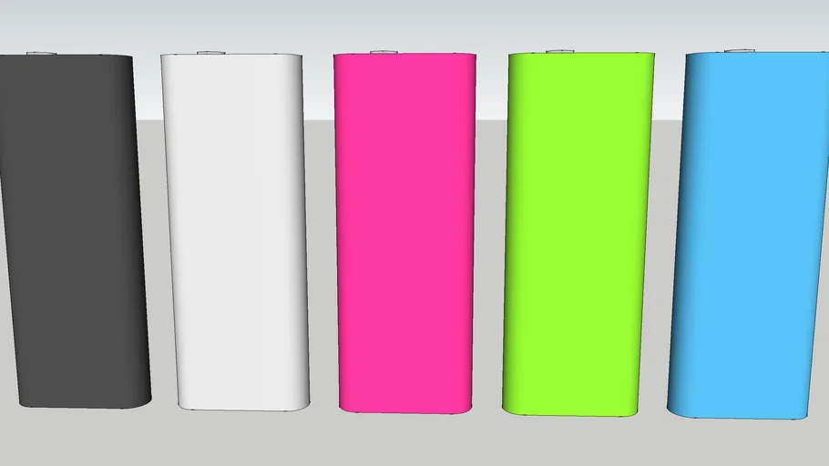 Apple iPod Shuffle 3rd Gen (New Colours)