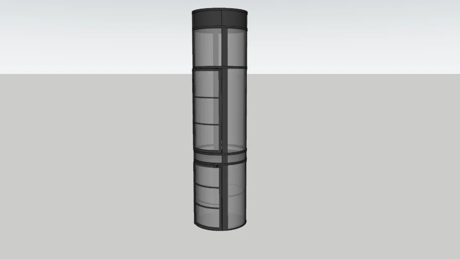 Ascensor cylindrical